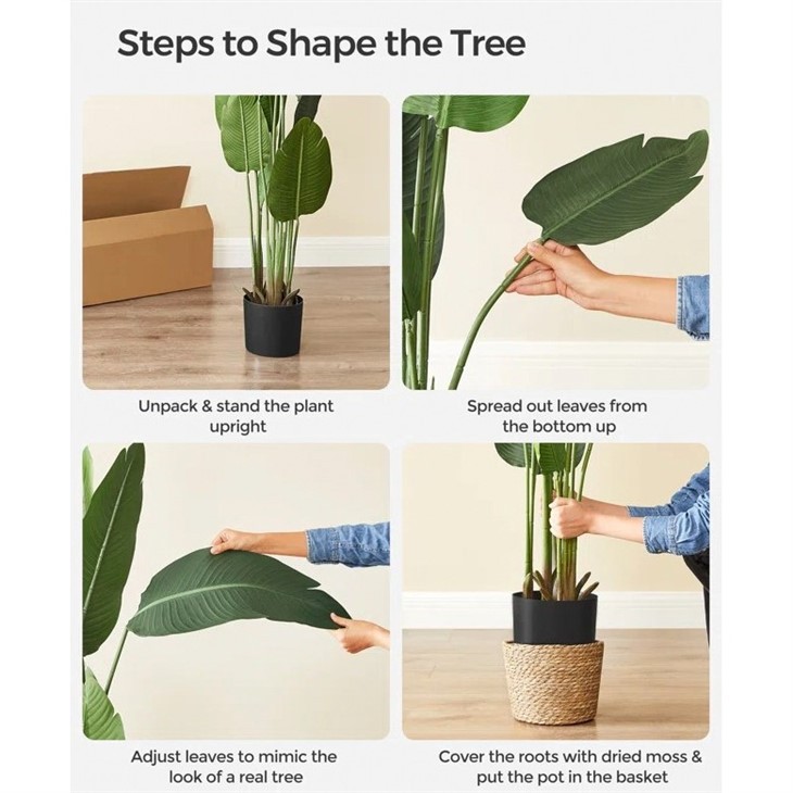 Artificial Banana Leaf Tree